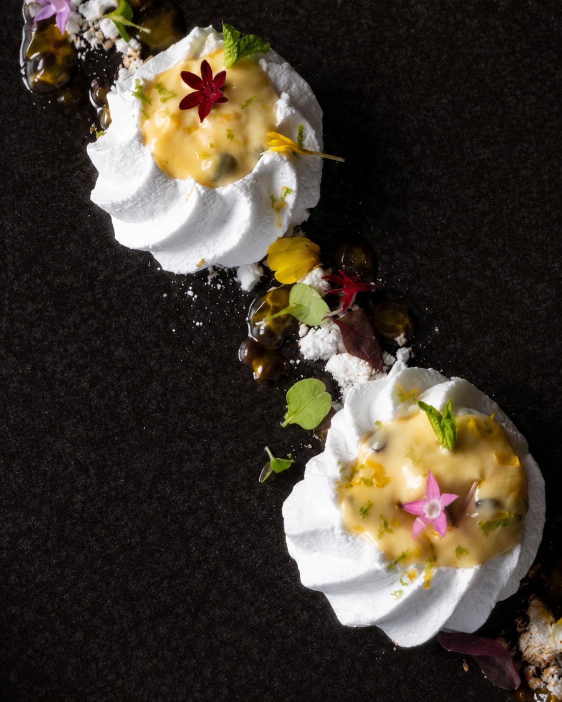 Passion Fruit Pavlova